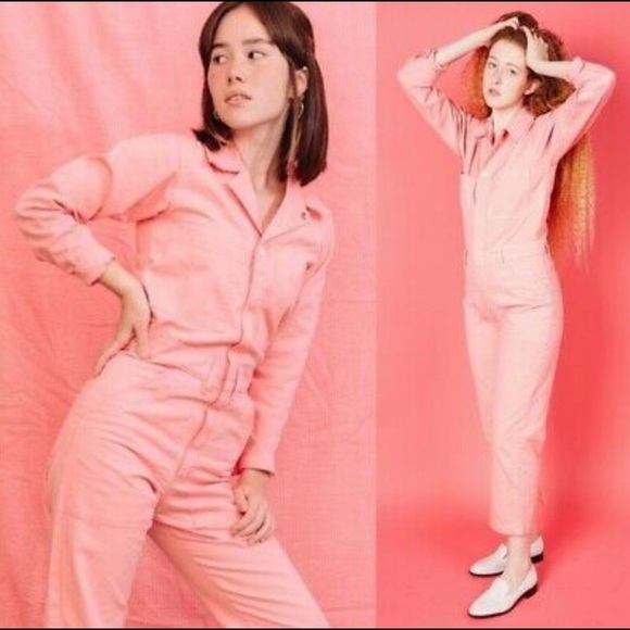 Big Bud Press Pants - Big Bud Press Everyday Jumpsuit Flamingo Pink 2XL